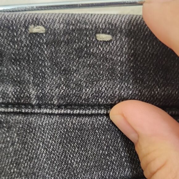 All Saints Black Grace Ankle Jeans Size 30 - Picture 3 of 8